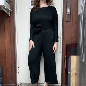 Black cotton jumpsuit SERIOUSLY COMFY